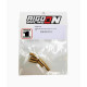Brass inserts Wurth for plastic parts M4 (x6) - WURTH - AR1414