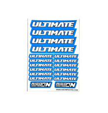 Stickers Ultimate Bleu sur format A6 - AIGOIN RACING - AR3023