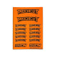 Stickers sheet Procircuit Fluo orange Size A6 - AIGOIN RACING - AR302