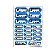 Stickers sheet LRP Blue Size A6 - AIGOIN RACING - AR3063