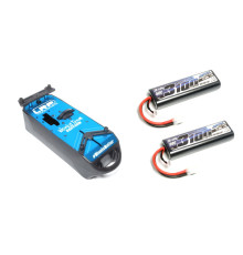 Banc de démarrage LRP + Accus Lipo 2S LRP - 03C0018