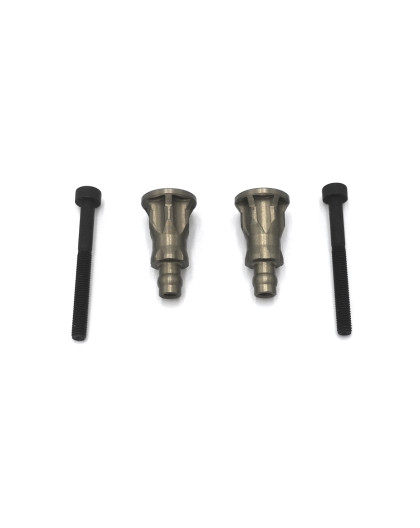 Fixations d'amortisseurs +5mm hard MBX7/8 (2) - FASTRACE - FR548-MUHD