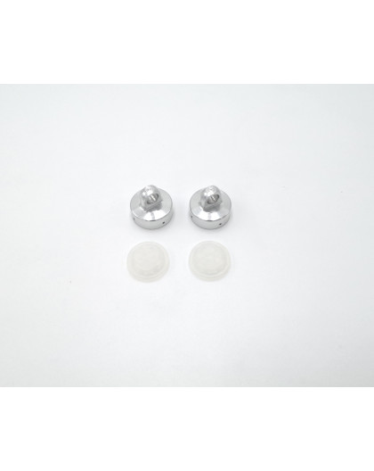 Bouchons d'amortisseurs + membranes XB8 (2) - FASTRACE - FR6041XR