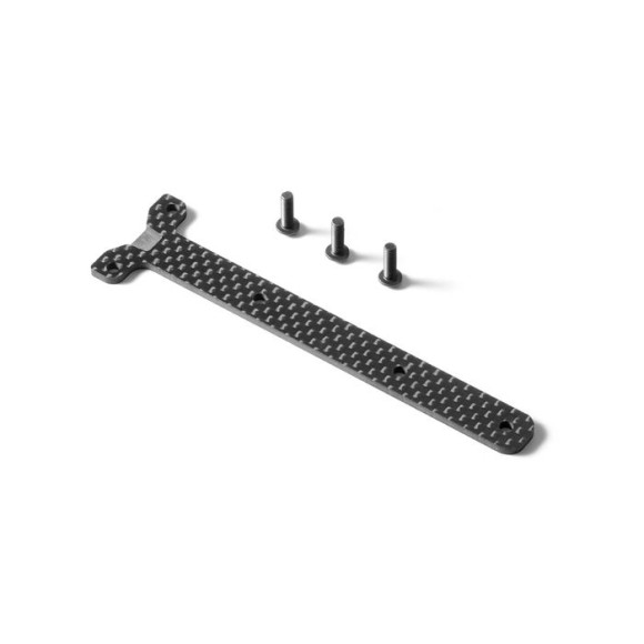 GRAPHITE CHASSIS BRACE UPPER DECK 2.0MM - 361178 - XRAY