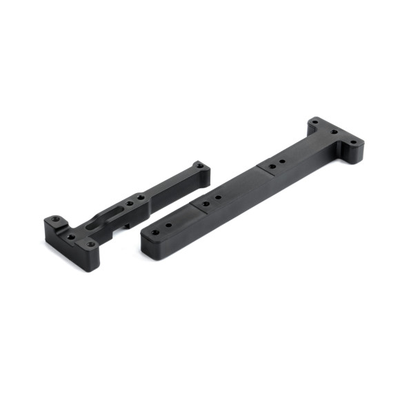 CHASSIS BRACE FRONT & REAR - NARROW - HARD - XRAY - 361287-H