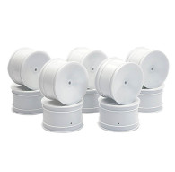BUGGY REAR 1/10 2WD/4WD WHEEL WHITE - 5 PAIRS - CENTRO - C0262W