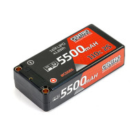 HV 2S 5500MAH 7.6V 110C HARDCASE SHORTY LIPO BATTERY - CENTRO - C5065