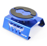 BLUE ALUM LOCKING ROTATING CAR STAND w/MAGNET - FASTRAX - FAST407B