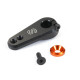 23T BLACK ALUMINIUM SERVO HORN (KO/SANWA) - FASTRAX - FAST310B