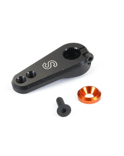 23T BLACK ALUMINIUM SERVO HORN (KO/SANWA) - FASTRAX - FAST310B