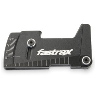 ALUMINIUM RIDE HEIGHT AND CAMBER GAUGE BLACK - FASTRAX - FAST409BK