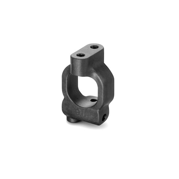 XB4 Etrier plastique gauche 9 deg. Graphite - XRAY - 362220-G