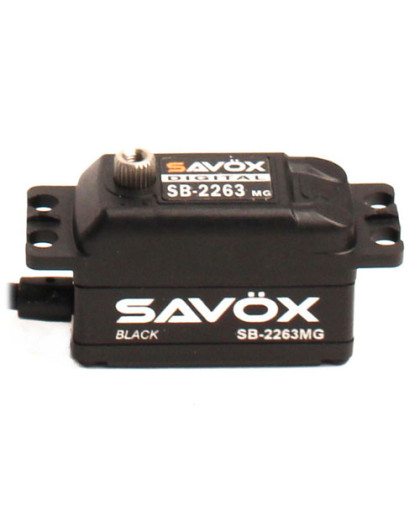 Servo Savox Brushless Low Profile SB-2263MGB - SAVOX - SAV-SB2263MGB