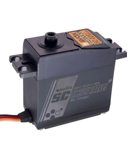 Servo Savox SC0251MG+ - SAVOX - SAV-SC0251MG+