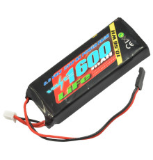 Voltz accus de réception life plat 1600mah 2S 6.6V - VOLTZ - VZ0250