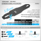 X4F'25 ALU FLEX CHASSIS 1.5MM - SWISS 7075 T6 - XRAY - 301022