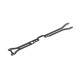 X4 Platine supérieure carbone 1.6mm - XRAY - 301071