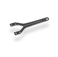X4F GRAPHITE UPPER DECK - SPLIT FRONT - 2.0MM - XRAY - 301075