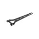 X4 Platine supérieure carbone arrière 2.0mm - XRAY - 301073