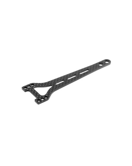 X4 Platine supérieure carbone arrière 2.0mm - XRAY - 301073