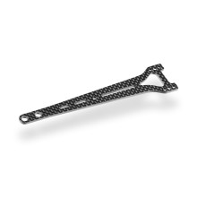 X4F Platine supérieure carbone arrière 2.0mm - XRAY - 301076