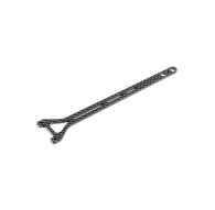 X4F'25 GRAPHITE UPPER DECK - SPLIT REAR - 2.0MM - XRAY - 301084