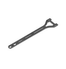 X4F'24 Platine supérieure carbone arrière 2.0mm - XRAY - 301082