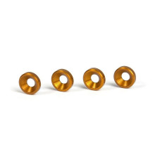 ALU COUNTERSUNK SHIM - ORANGE (4) - 301159-O - XRAY