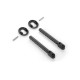 COMPOSITE REAR 6MM ADJUSTABLE BODY MOUNT SET +1MM HEIGHT - 301337 - X
