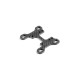 X4F GRAPHITE REAR UPPER CLAMP - XRAY - 301552