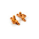 ALU UPPER CLAMP WITH 4 ADJ. ROLL-CENTERS (L+R) - ORANGE - 302034-O - 