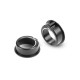 ALU ADJUSTMENT BALL-BEARING HUB +1MM - BLACK (2) - XRAY - 302064-K