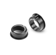 ALU ADJUSTMENT BALL-BEARING HUB +1MM - BLACK (2) - XRAY - 302064-K