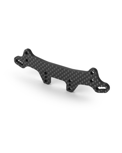 T4F SHOCK TOWER FRONT 3.0MM GRAPHITE - 302081 - XRAY