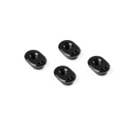 X4 ALU CASTER BUSHING FRONT 4°/REAR 1.5° - 2 DOTS (4) - XRAY - 302311