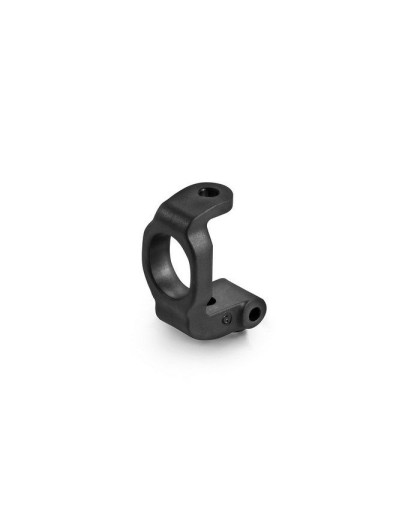 COMPOSITE C-HUB LEFT - 0° DEG. - GRAPHITE (ECS) - 302380 - XRAY