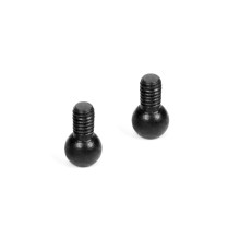 ANTI-ROLL BAR STEEL BALL END 4.9MM W/ 4MM THREAD (2) - XRAY - 302432
