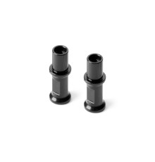 T4'20 ALU STEERING POST FOR DUAL SERVO SAVER (2) - 302537 - XRAY