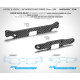 T4'20 Support d'amortisseurs AR carbone ULP - Bas - XRAY - 302961