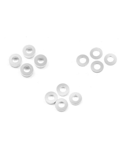 Jeu de rondelles alu (0.5mm,1.5mm,2.5mm) - XRAY - 303120