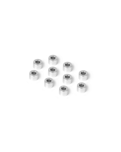 Rondelles alu 3x6x4.0 mm (10) - XRAY - 303127