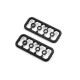 Rondelles plastique (3x1mm/1x2mm) (2) - XRAY - 303129