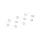 Rondelle alu 3x5x0.25mm (10) - XRAY - 303143
