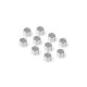 Rondelles alu 3x5x4.0 mm (10) - XRAY - 303144