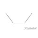 T4 ANTI-ROLL BAR REAR 1.0 MM - 303490 - XRAY