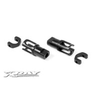 STEEL SOLID AXLE DRIVESHAFT ADAPTERS - HUDY SPRING STEEL™ (2) - 30513