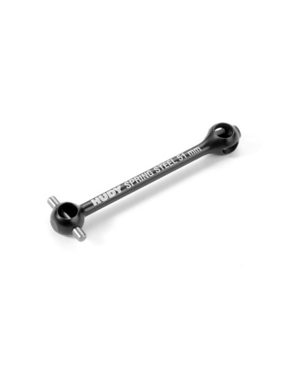 ECS (ES) DRIVE SHAFT 51MM FOR 2MM PIN - HUDY SPRING STEEL™ (1) - 3052
