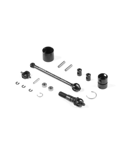 X4 ECS BB SC DRIVE SHAFT 58MM - COMPLETE SET - XRAY - 305335