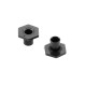 X4 ALU WHEEL HUB - SPRING CLIP - OFFSET +0.5MM - XRAY - 305359