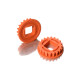 FIXED PULLEY FOR LAYSHAFT WITH BEARINGS 20T - GRAPHITE (2) - 305578-O